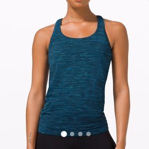 NWOT Lululemon Blue Swiftly Tank